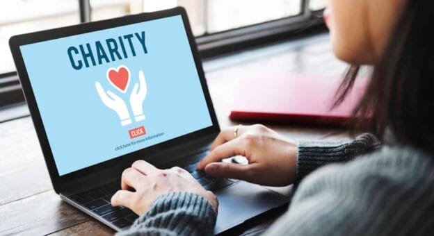 charity donation help support charitable assistance concept