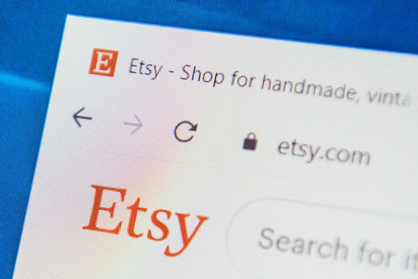 etsy com web site selective focus 179906812 etsy com web site selective focus 179906812