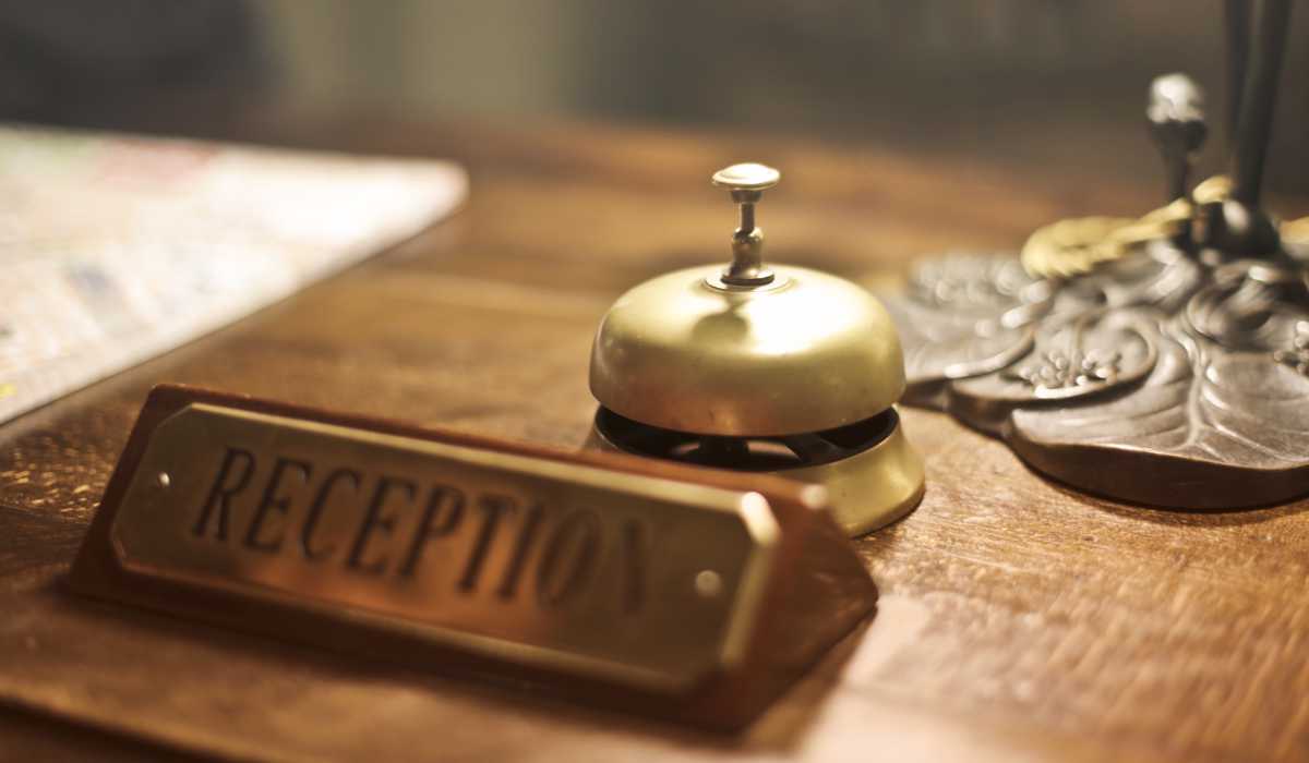 hotel billing counter and reception