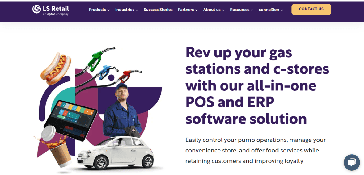 POS system for gas stations - LS Retail