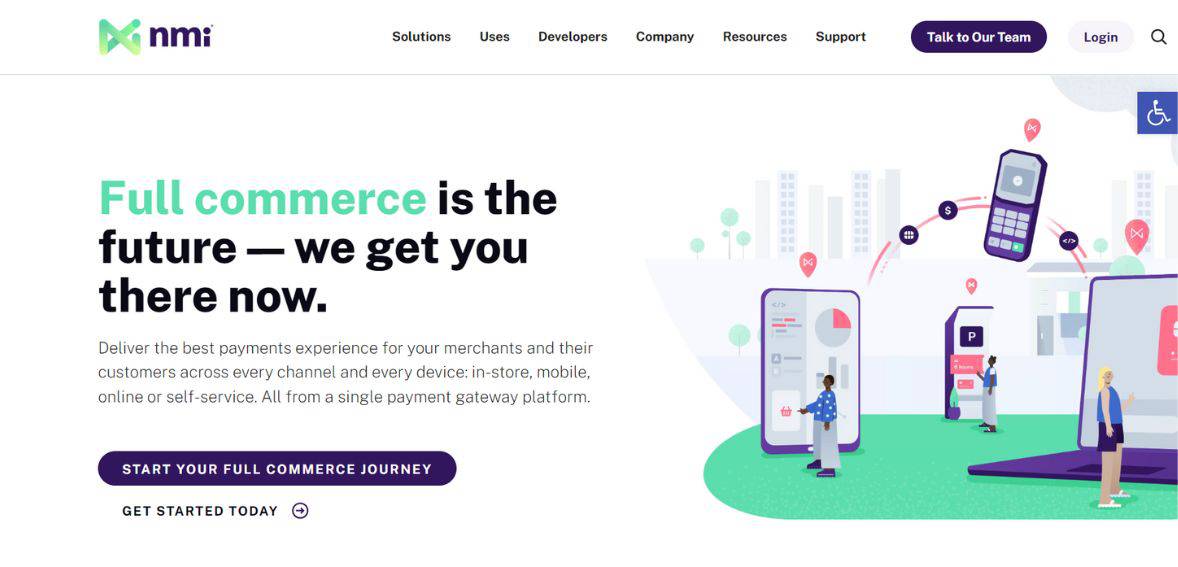 NMI payment gateway