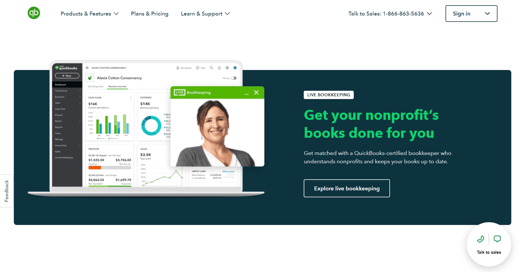 QuickBooks For NonProfits - Features