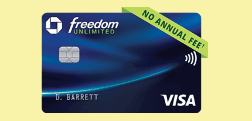 best airline credit card - Chase Freedom Unlimited®