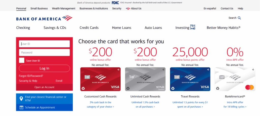 About Bank of America