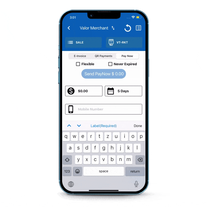 valor QR