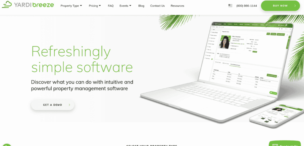 Best property management software 2025 - Yardi Breeze