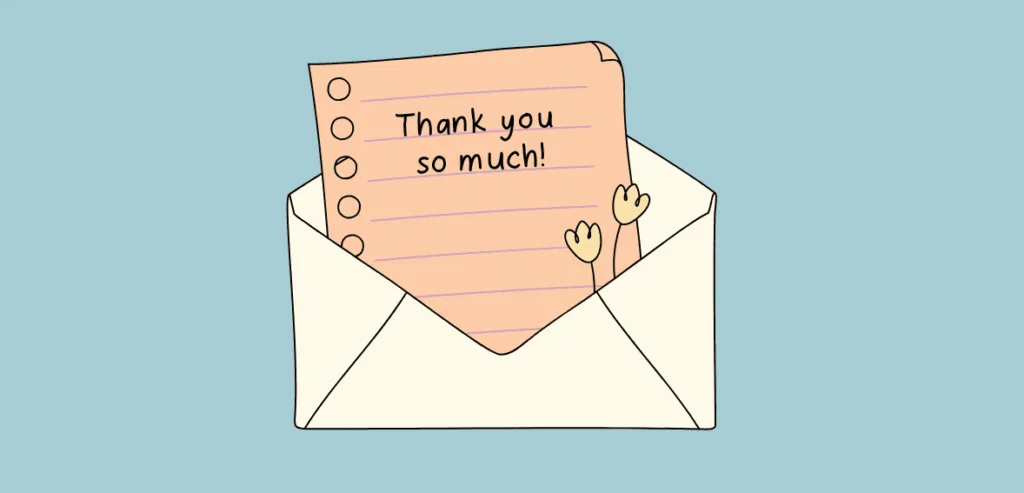 tips for nonprofits - Say Thank You