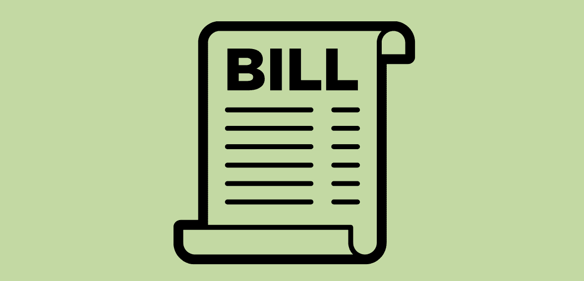 Bill payment receipt icon for Host Merchant Services.