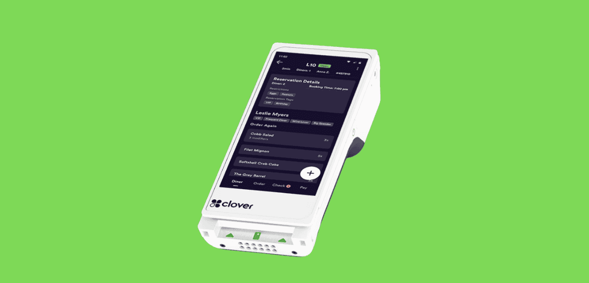 Contactless payment device for Host Merchant Services catering to small businesses.
