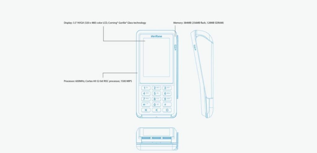 Verifone P400 Features and Specifications - Host Merchant Services