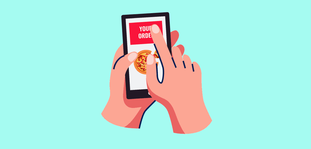 Mobile payment for online ordering from Host Merchant Services.