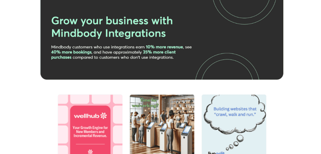 Integration Options Available With Mindbody Online 1024x493 1