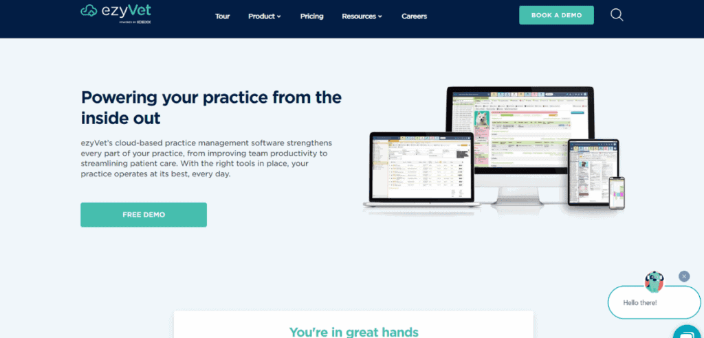 Veterinary Practice Management Software ezyVet 1024x493 2