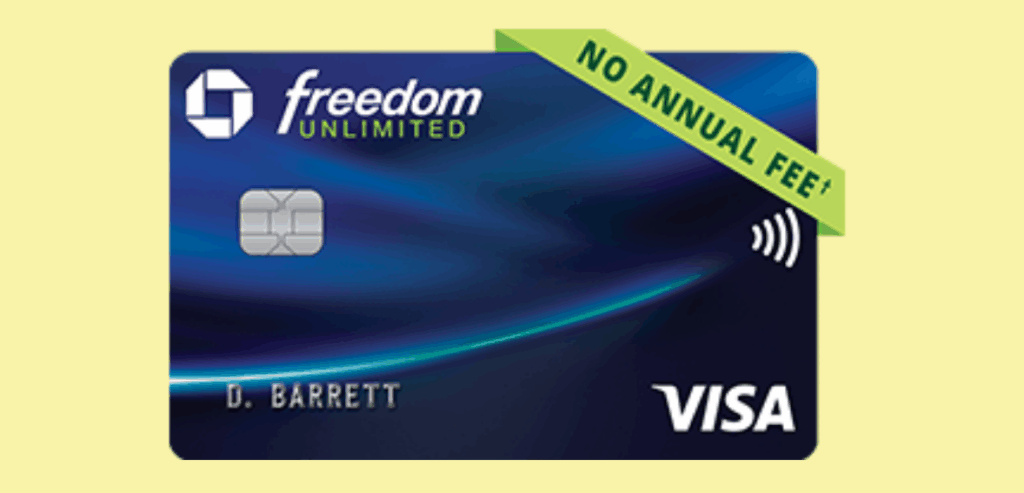 best airline credit card - Chase Freedom Unlimited®