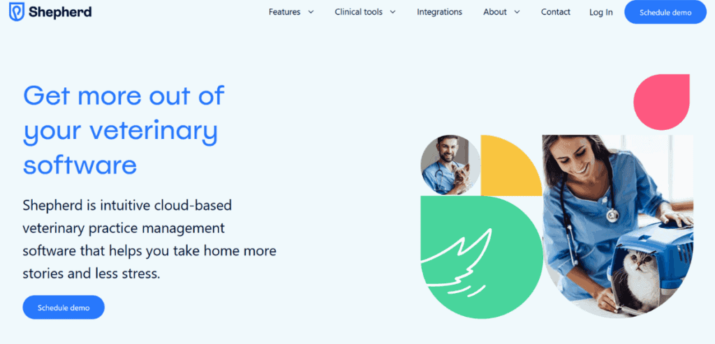 top Veterinary Practice Management Software Shepherd 1024x493 1