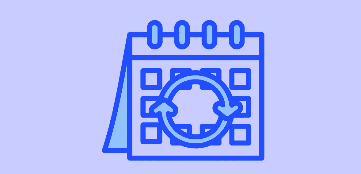 Calendar icon representing payment scheduling and merchant services at Host Merchant Services.