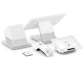 Secure credit card payment terminal for seamless transactions at Host Merchant Services.
