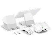 Secure credit card payment terminal for seamless transactions at Host Merchant Services.