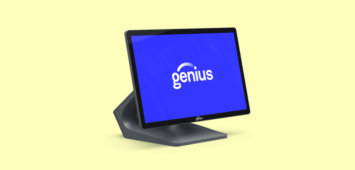 Modern point-of-sale terminal for Host Merchant Services payment processing solutions.