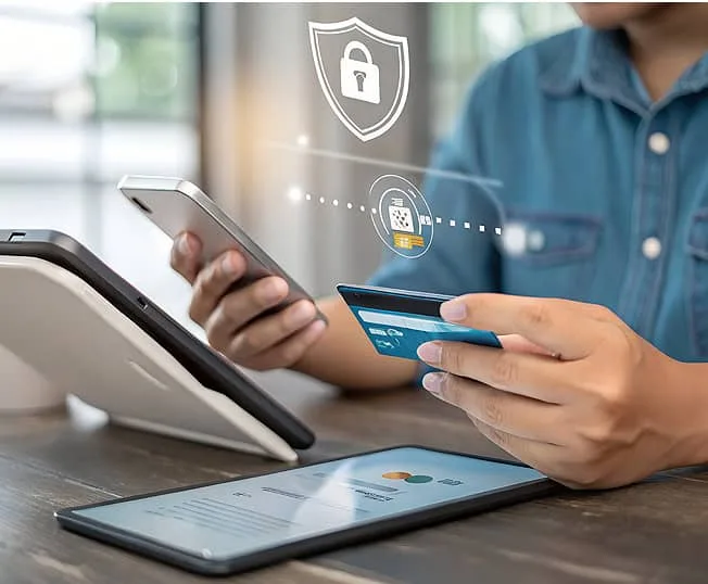 Secure mobile payment processing with Host Merchant Services.