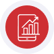 High-tech payment processing icon for Host Merchant Services.