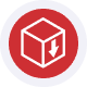Red Host Merchant Services logo with white box icon.