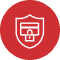 Secure credit card processing terminal with Host Merchant Services logo.