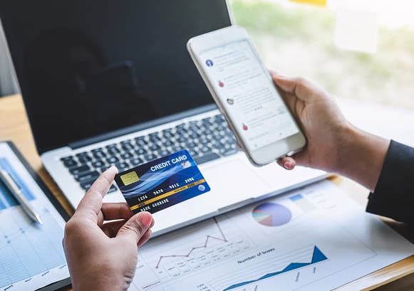 Contactless credit card payment processing at Host Merchant Services.