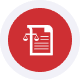 Red credit card terminal for secure payment processing at Host Merchant Services.