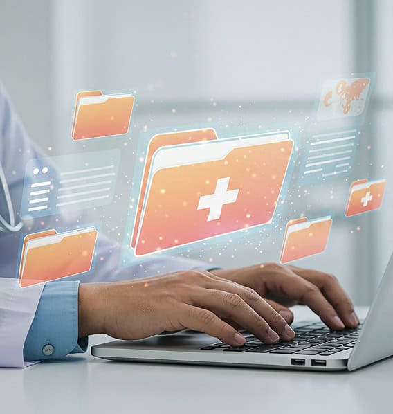 Secure digital health records management with innovative hospital data solutions.