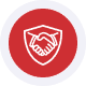 Secure payment processing logo for Host Merchant Services.