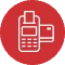 swipesimple icon8 Mobile payment terminal showcasing secure merchant transaction capabilities.