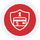 Secure payment processing icon for Host Merchant Services.