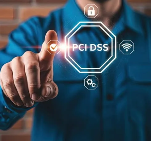PCI DSS compliance security for secure payment processing and merchant services.