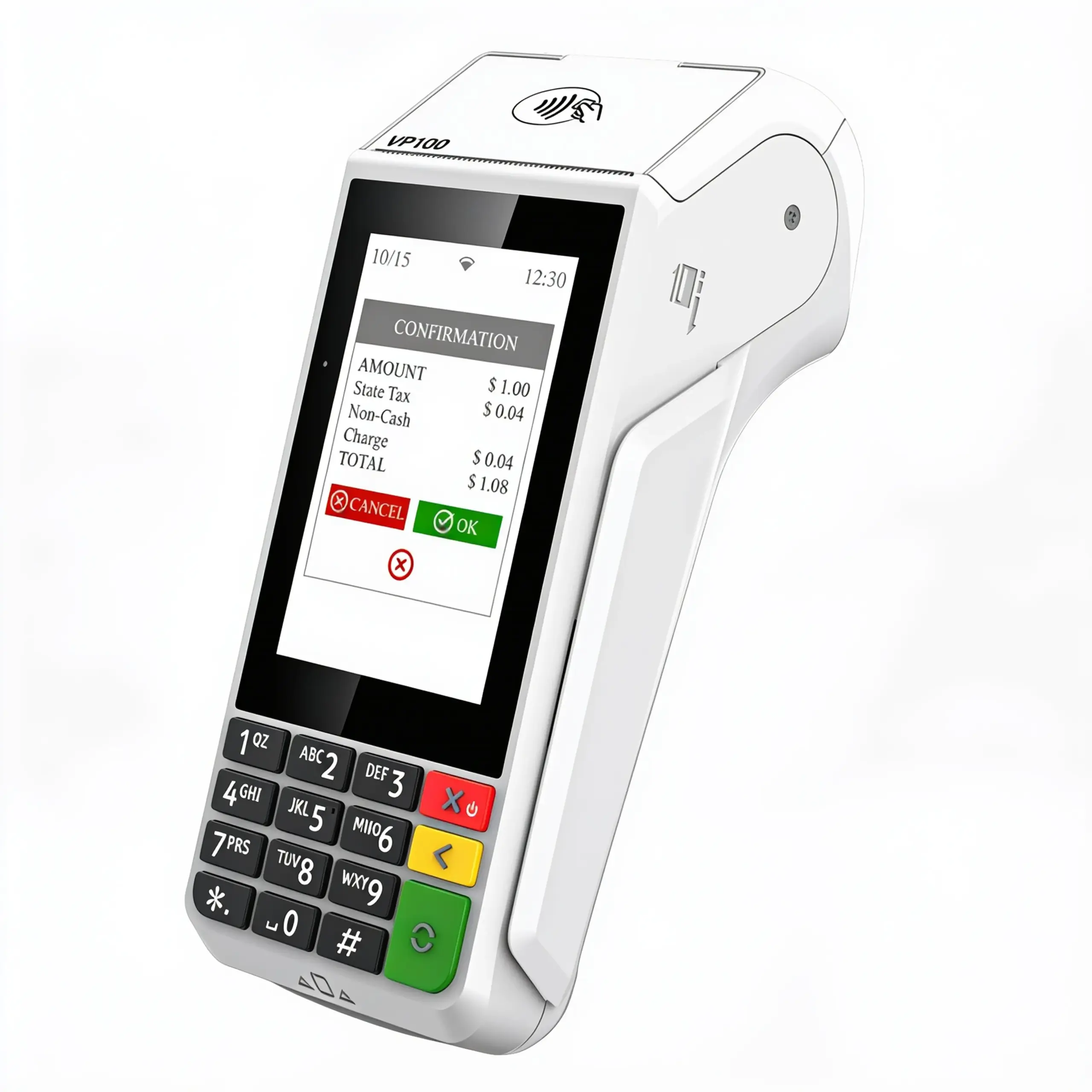 Valor VP100 countertop terminal for secure in-person payments and streamlined checkout