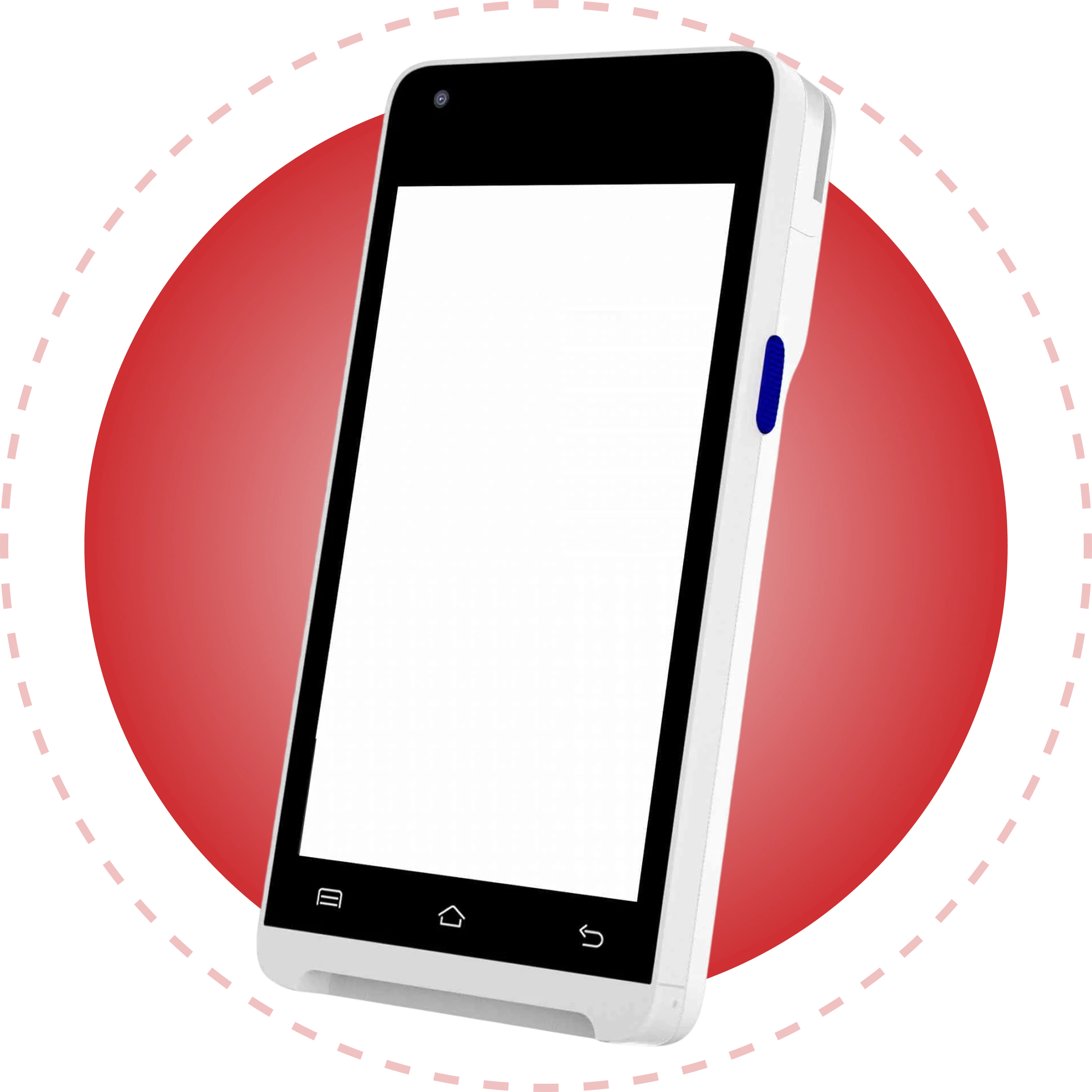 Valor VP550E Android POS terminal with touchscreen design for secure paperless in-person payment processing