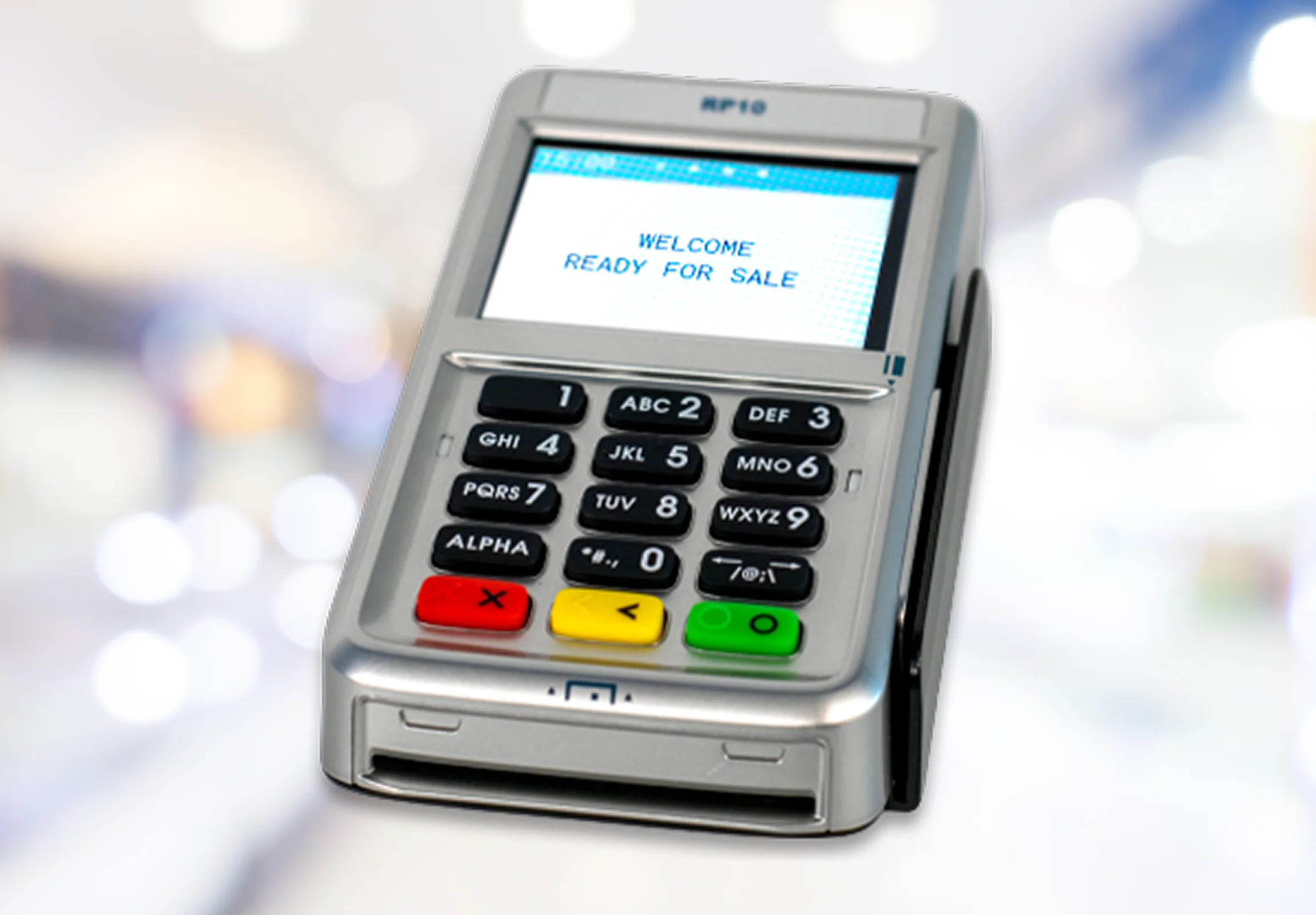 First Data RP10 PIN Pad with color display and keypad for connection to an FD150 payment terminal