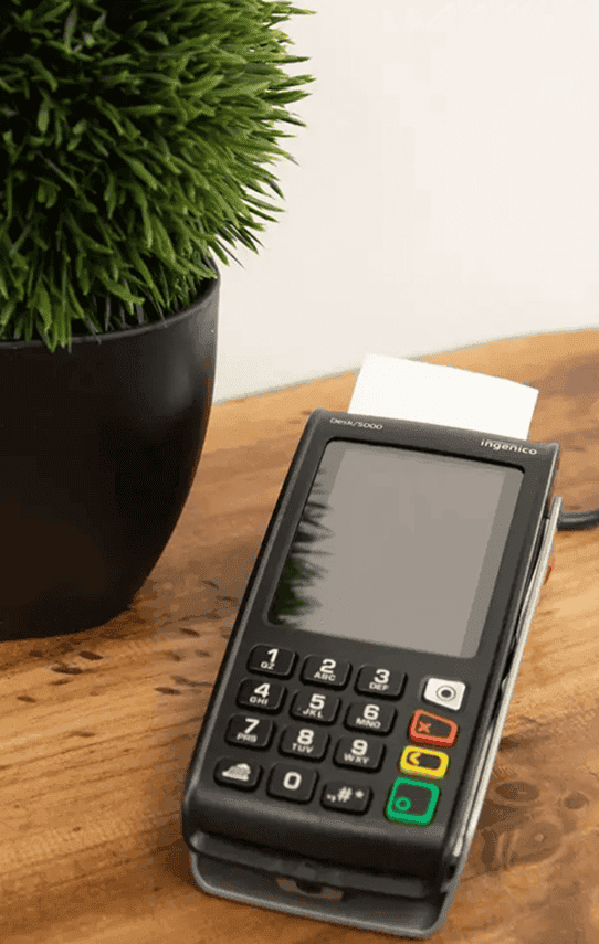 Mobile payment terminal for Host Merchant Services.