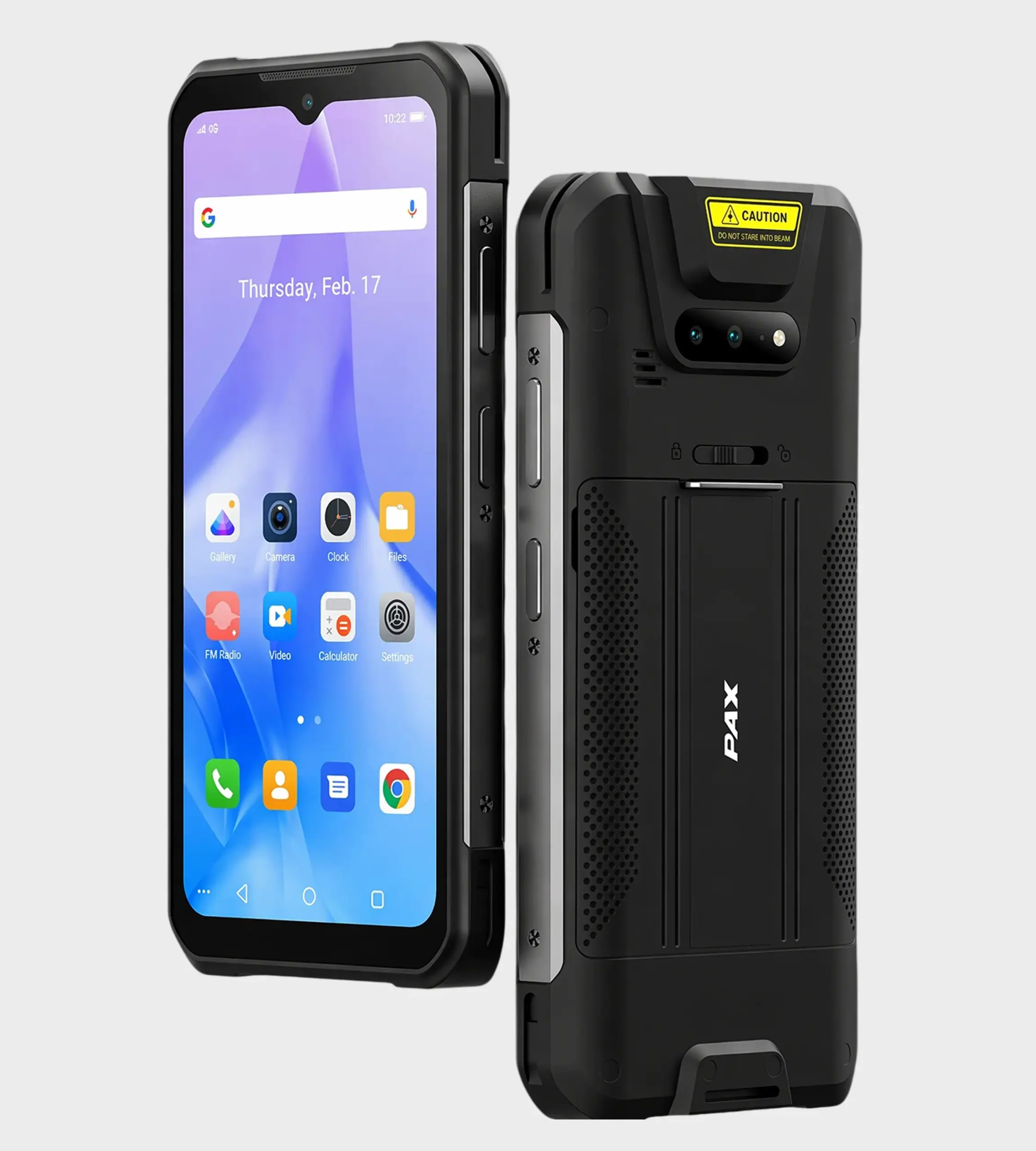 PAX A6650 handheld SmartPOS terminal supporting secure payment refunds and transaction voids