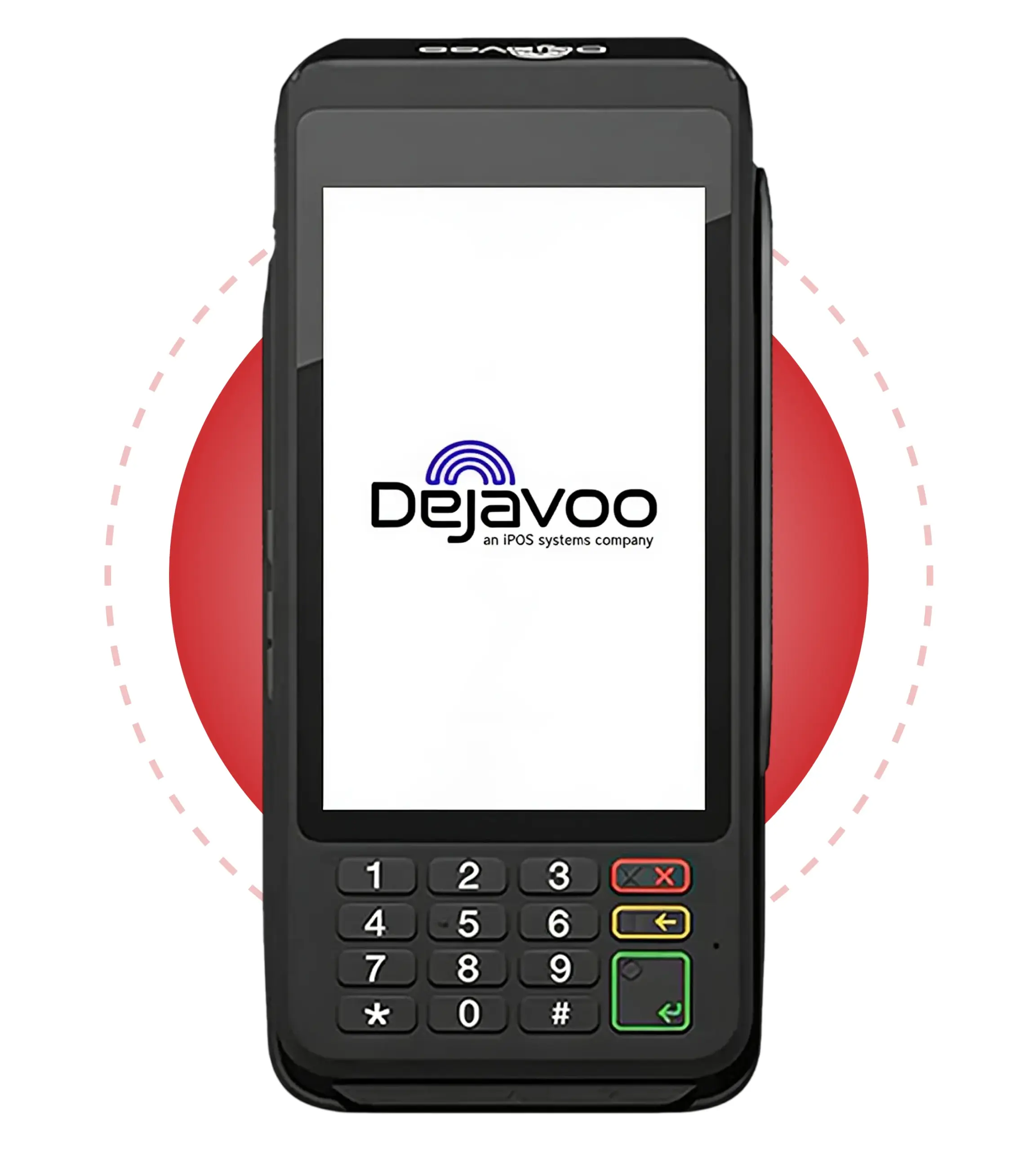 Dejavoo P1 PIN pad payment terminal supporting secure PIN debit payments, refunds, and transaction voids