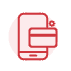 Mobile payment terminal with card reader for secure transactions.