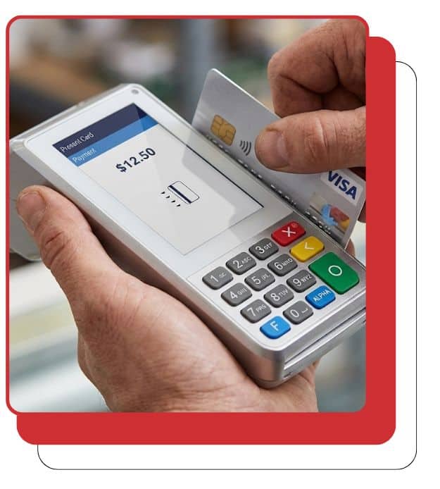 Secure credit card payment terminal for merchants and businesses at Host Merchant Services.