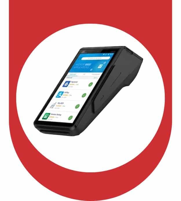 Secure payment device for Host Merchant Services, mobile payment processing solution.