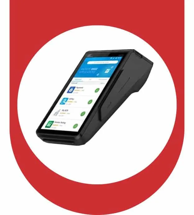 Secure payment device for Host Merchant Services, mobile payment processing solution.
