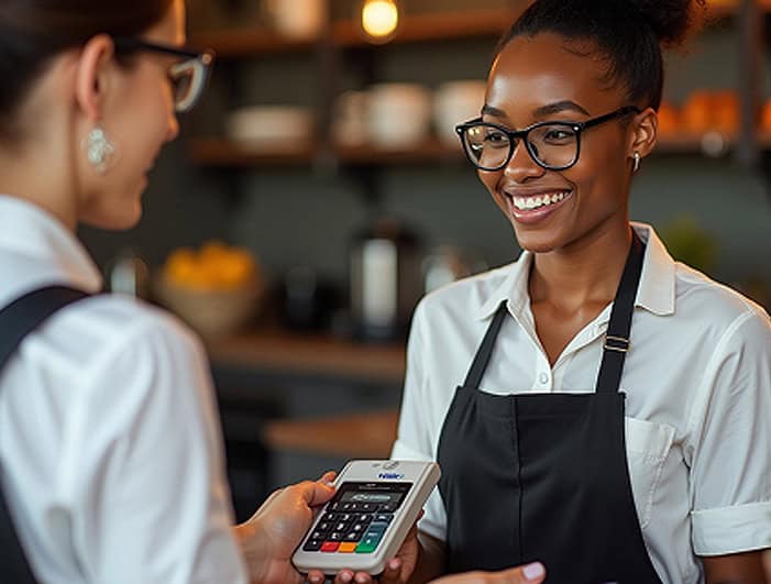 Contactless payment solutions for small businesses and merchants at Host Merchant Services.