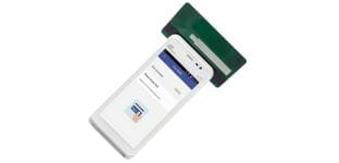 Contactless payment terminal for Host Merchant Services solutions.