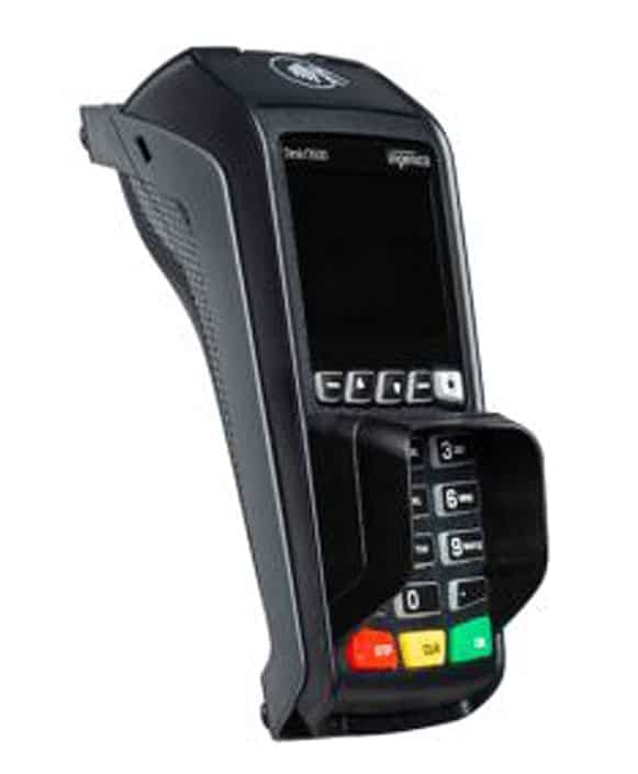 Mobile credit card payment terminal for secure transactions - Host Merchant Services.
