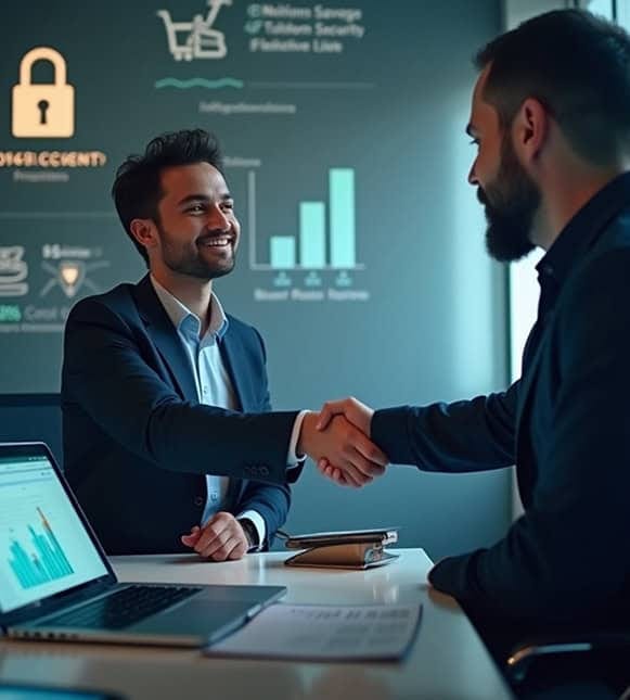 Secure payment processing and merchant services for businesses.