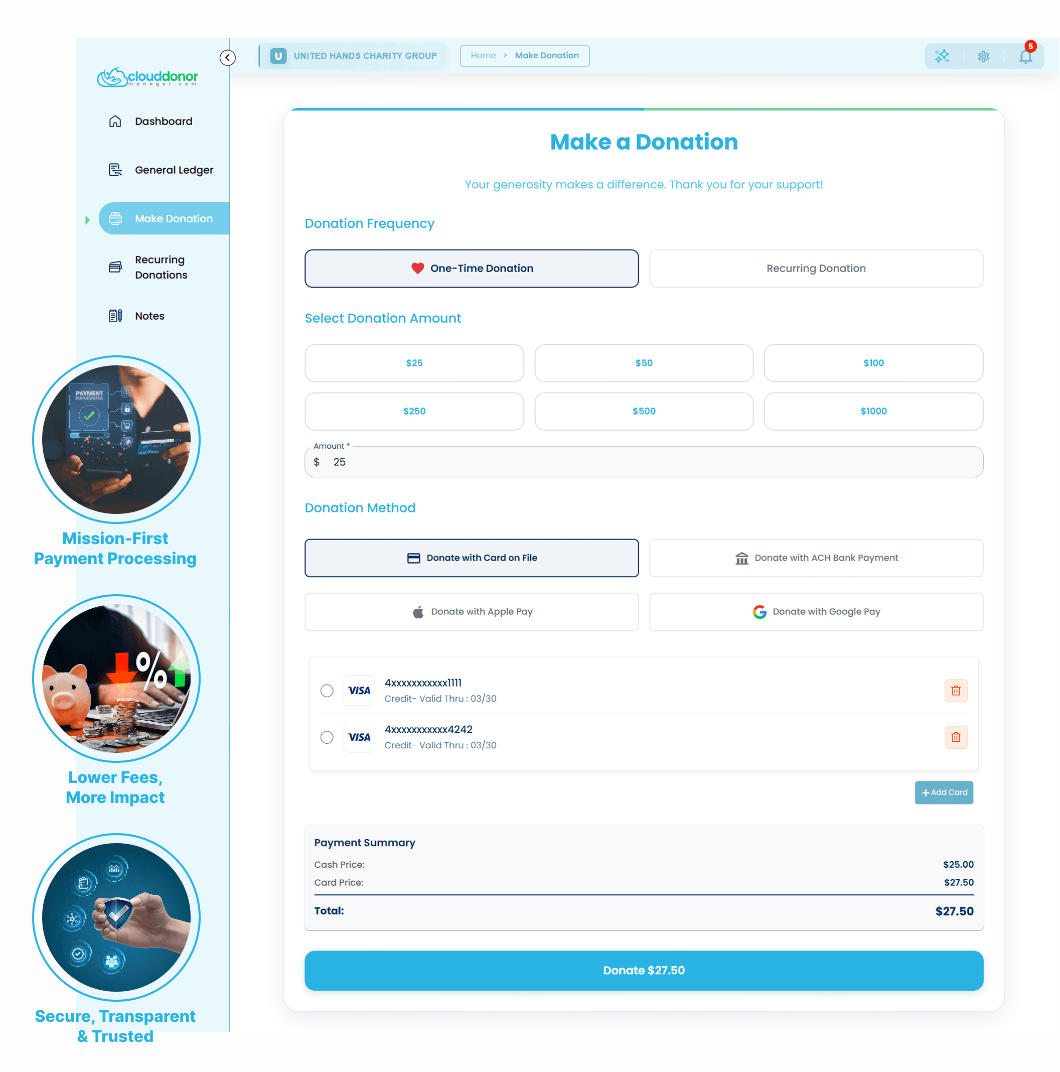 Nonprofit Payment Processing That Puts Your Mission First