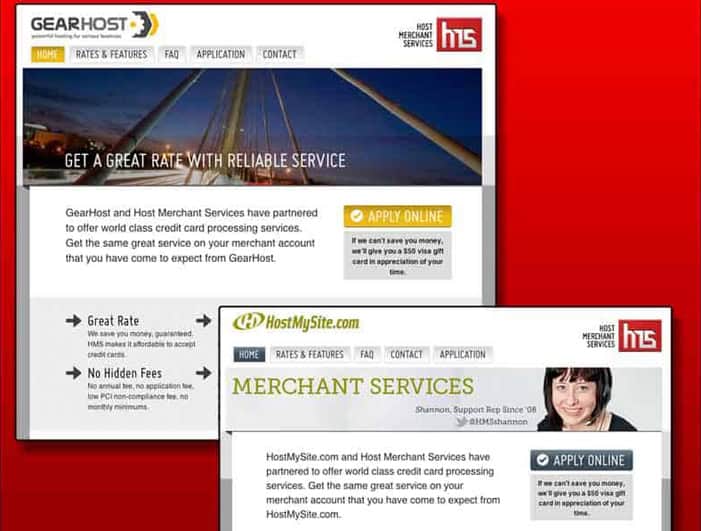 Credit card processing services for merchants - Host Merchant Services.